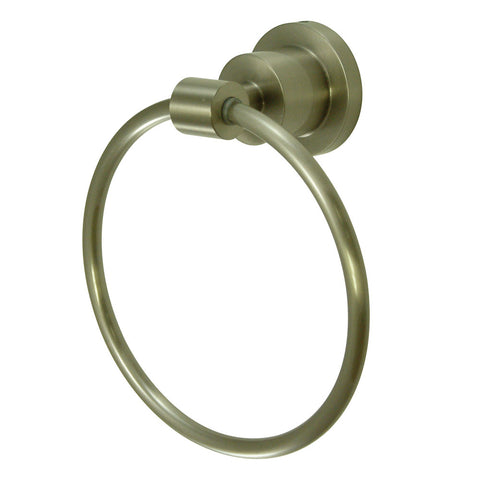 Kingston Brass BA8214SN Concord Towel Ring, Satin Nickel - Satin Nickel