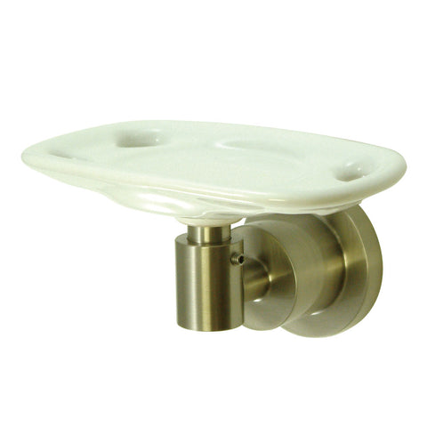 Kingston Brass BA8216SN Concord Toothbrush with Tumbler Holders, Satin Nickel - Satin Nickel