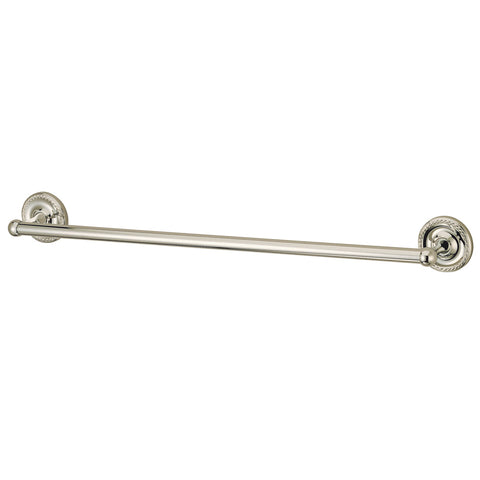Kingston Brass BA911SN Laurel 24" Towel Bar, Satin Nickel - Satin Nickel