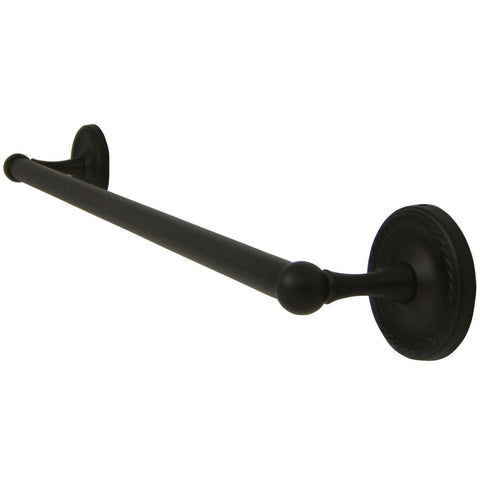Kingston Brass BA912ORB Laurel 18" Towel Bar, Oil Rubbed Bronze - Oil Rubbed Bronze