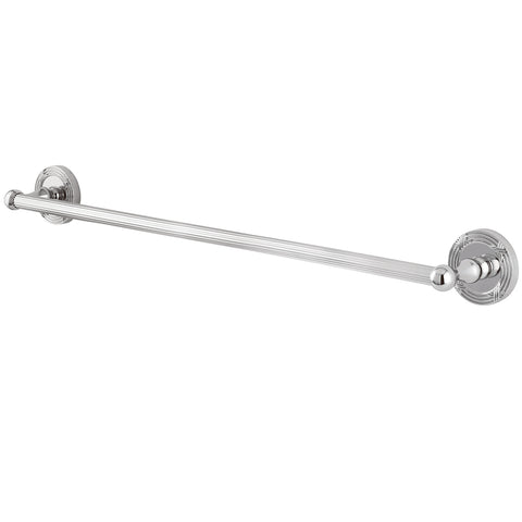 Kingston Brass BA9311C Georgian 24" Towel Bar, Chrome - Polished Chrome