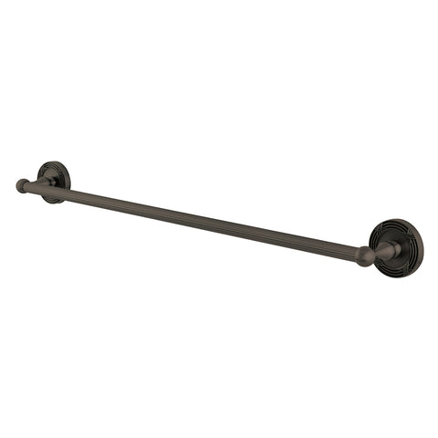 Kingston Brass BA9311ORB Georgian 24" Towel Bar, Oil Rubbed Bronze - Oil Rubbed Bronze