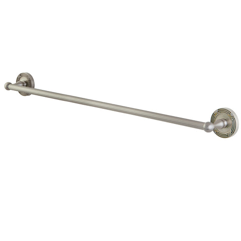 Kingston Brass BA9311SN Georgian 24" Towel Bar, Satin Nickel - Satin Nickel