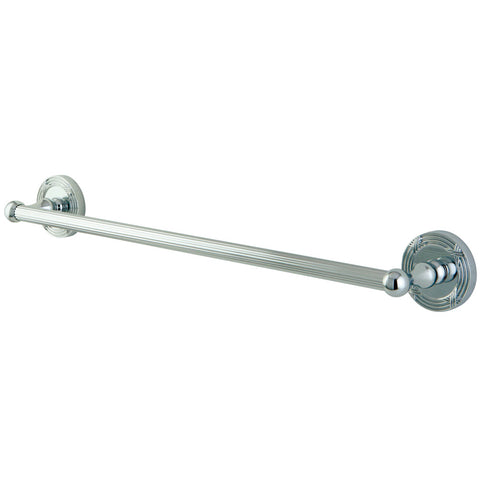 Kingston Brass BA9312C Georgian 18" Towel Bar, Chrome - Polished Chrome