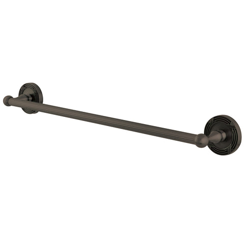 Kingston Brass BA9312ORB Georgian 18" Towel Bar, Oil Rubbed Bronze - Oil Rubbed Bronze