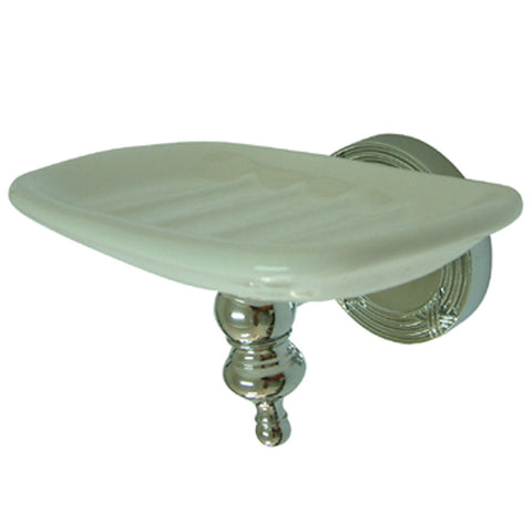 Kingston Brass BA9915C Templeton Wall-Mount Soap Dish, Chrome - Polished Chrome