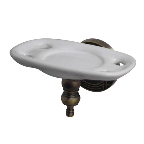 Kingston Brass BA9916AB Templeton Toothbrush & Tumbler Holders, Vintage Brass - Vintage Brass