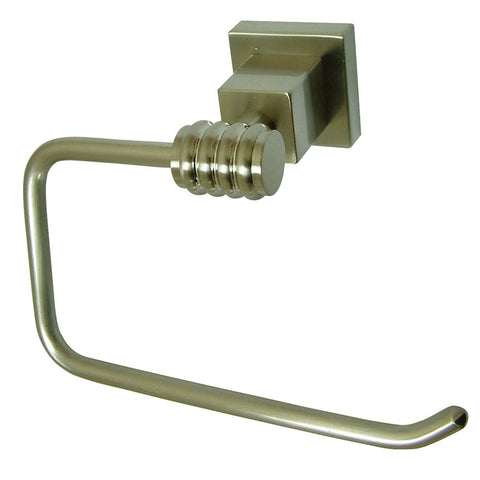 Kingston Brass BAH4648Z3SN Single Post Toilet Paper Holder, Satin Nickel - Satin Nickel