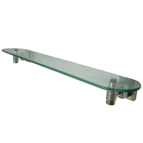 Kingston Brass BAH4649C Glass Shelf, Polished Chrome - Polished Chrome
