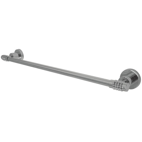 Kingston Brass BAH8611C 24" Towel Bar, Polished Chrome - Polished Chrome