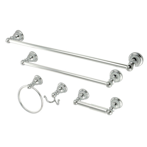 Kingston Brass BAHK5112478C Bathroom Accessory Combo, Polished Chrome - Polished Chrome