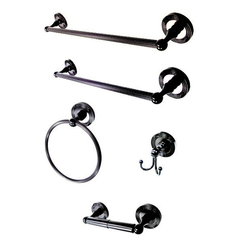 Kingston Brass BAK9311ORB Bathroom Accessory Combo, Oil Rubbed Bronze - Oil Rubbed Bronze