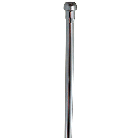 Kingston Brass CB38201 20-Inch Bullnose Lavatory Supply Line. Polished Chrome - Polished Chrome
