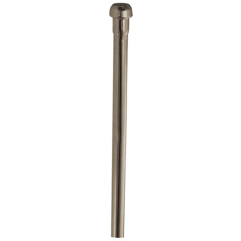 Kingston Brass CB38208 20-Inch Bullnose Lavatory Supply Line, Satin Nickel - Satin Nickel