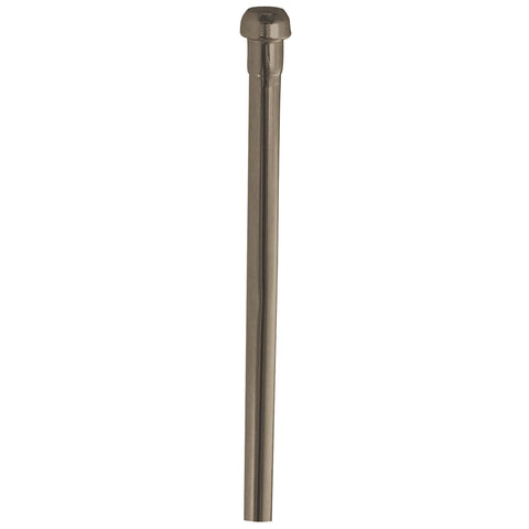 Kingston Brass CB38308 30-Inch Bullnose Lavatory Supply Line, Satin Nickel - Satin Nickel