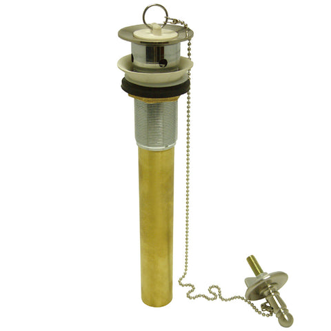 Kingston Brass CC1008 Vintage Lavatory Drain, Satin Nickel - Satin Nickel