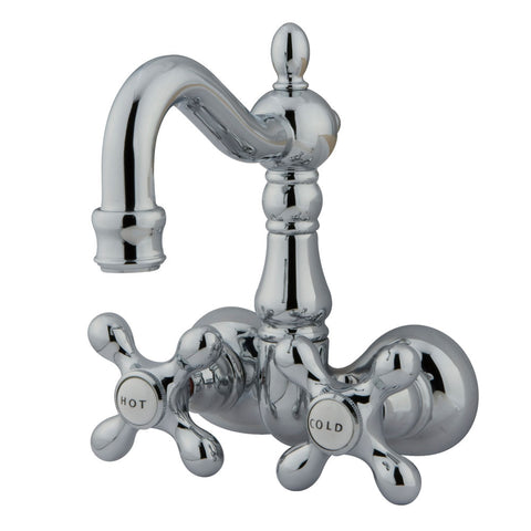 Kingston Brass CC1078T1 Vintage 3-3/8" Wall Mount Tub Filler, Polished Chrome - Polished Chrome
