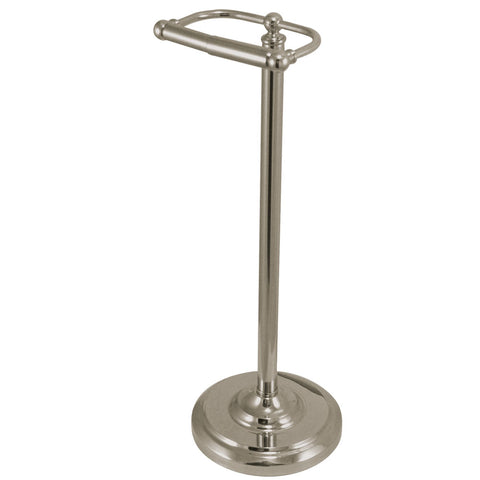Kingston Brass CC2008 Pedestal Tissue Paper Holder, Satin Nickel - Satin Nickel