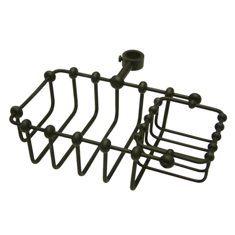 7" Riser Mount Soap Basket - Oil Rubbed Bronze