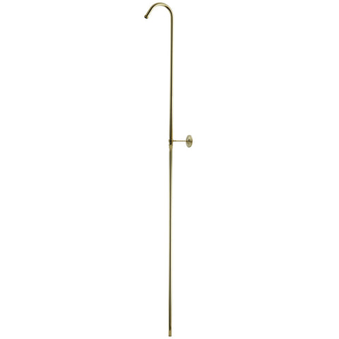 Kingston Brass CC3162 Vintage Convert To Shower (Without Spout and Shower Head), Polished Brass - Polished Brass