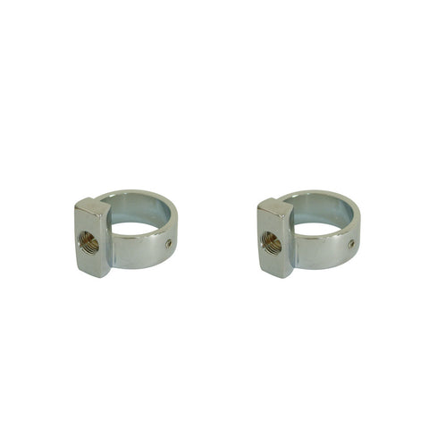 Kingston Brass CC431 Drain Bracelets for Supply Line Support from CC451, Polished Chrome - Polished Chrome