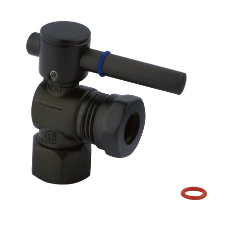 Fauceture CC44105DL 1/2" IPS, 1/2" or 7/16" Slip Joint Angle Valve, Oil Rubbed Bronze - Oil Rubbed Bronze