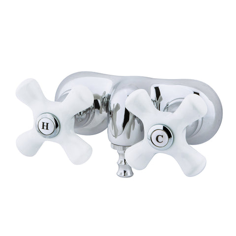 Kingston Brass CC50T1 Vintage 3-3/8" Wall Mount Tub Filler, Polished Chrome - Polished Chrome