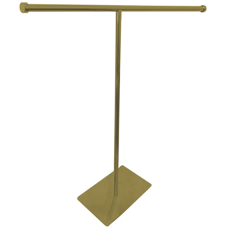 Kingston Brass CC8202 Claremont T-Shape Towel Rack, Polished Brass - Polished Brass
