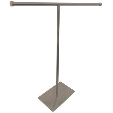 Kingston Brass CC8208 Claremont T-Shape Towel Rack, Satin Nickel - Satin Nickel