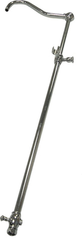 Kingston Brass CCR6121 Vintage 60" Add On Shower With 12" Shower Arm, Polished Chrome - Polished Chrome