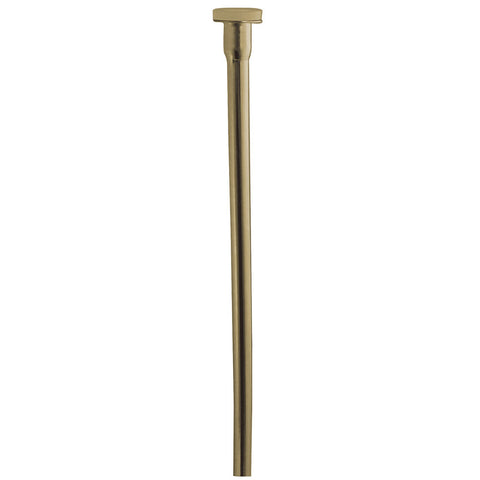 Kingston Brass CF38302 Complement 30-Inch X 3/8-Inch Diameter Flat Closet Supply, Polished Brass - Polished Brass