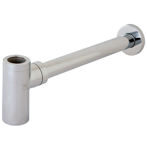 Fauceture DD8101 Modern Bottle-Trap Brass Round Siphon, Chrome - Polished Chrome