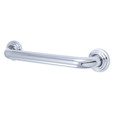 Kingston Brass DR214121 Milano 12" Grab Bar, Chrome - Polished Chrome
