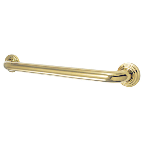 Kingston Brass DR214182 Milano 18" Grab Bar, Polished Brass - Polished Brass