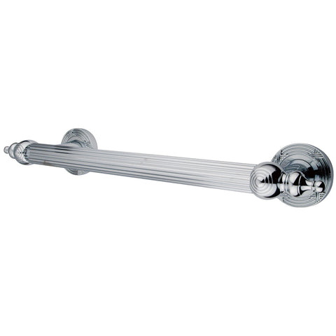 Kingston Brass DR710181 Templeton 18" Decorative Grab Bar, Chrome - Polished Chrome