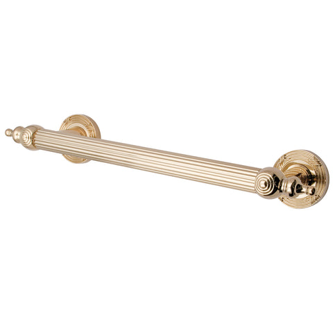 Kingston Brass DR710182 Templeton 18" Decorative Grab Bar, Polished Brass - Polished Brass
