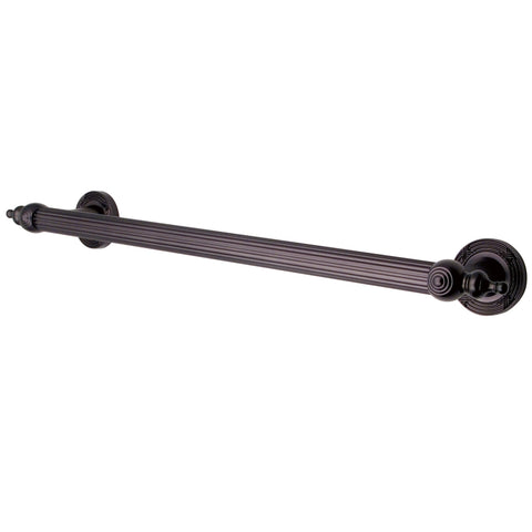 Kingston Brass DR710185 Templeton 18" Decorative Grab Bar, Oil Rubbed Bronze - Oil Rubbed Bronze