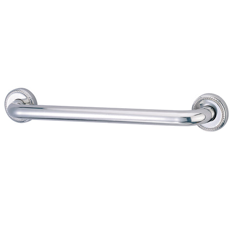 Kingston Brass DR814161 Laurel 16" Grab Bar, Chrome - Polished Chrome