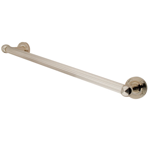 Kingston Brass DR910186 Georgian 18" Decorative Grab Bar, Polished Nickel - Polished Nickel