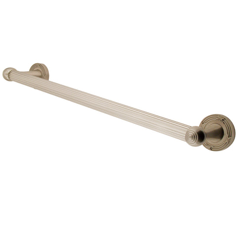 Kingston Brass DR910188 Georgian 18" Decorative Grab Bar, Satin Nickel - Satin Nickel