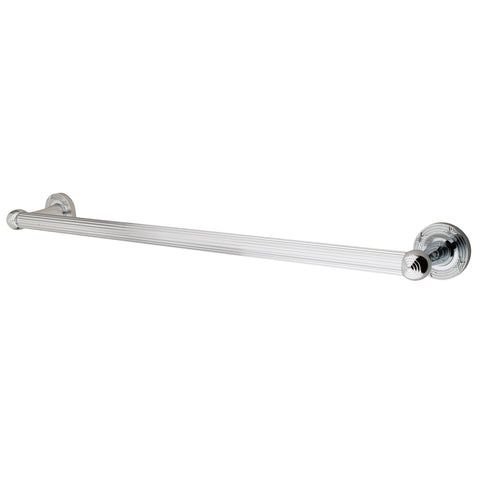Kingston Brass DR910241 Georgian 24" Decorative Grab Bar, Chrome - Polished Chrome