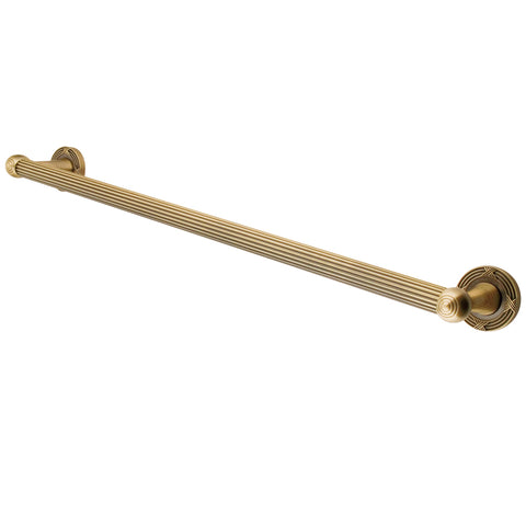 Kingston Brass DR910243 Georgian 24" Decorative Grab Bar, Vintage Brass - Vintage Brass
