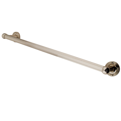 Kingston Brass DR910246 Georgian 24" Decorative Grab Bar, Polished Nickel - Polished Nickel