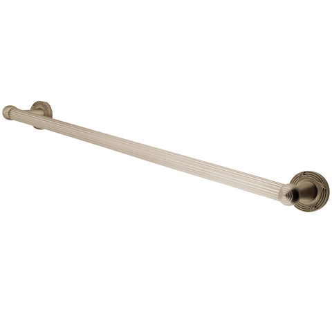 Kingston Brass DR910248 Georgian 24" Decorative Grab Bar, Satin Nickel - Satin Nickel