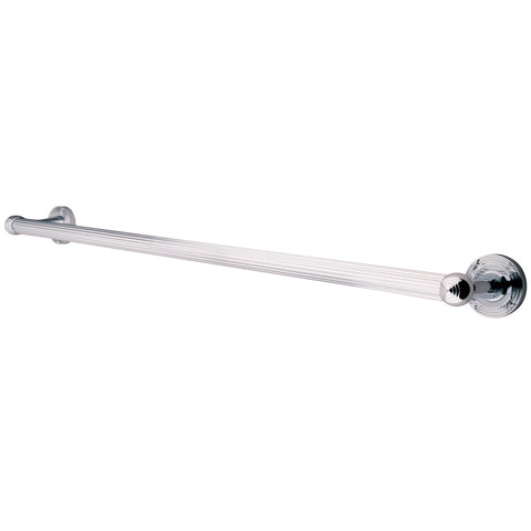 Kingston Brass DR910301 Georgian 30" Decorative Grab Bar, Chrome - Polished Chrome
