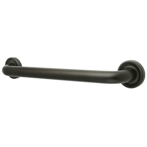 Kingston Brass DR914185 Camelon 18" Grab Bar, Oil Rubbed Bronze - Oil Rubbed Bronze