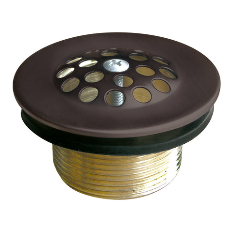 Kingston Brass DTL205 Bath Tub Drain Strainer with Grid, Oil Rubbed Bronze - Oil Rubbed Bronze