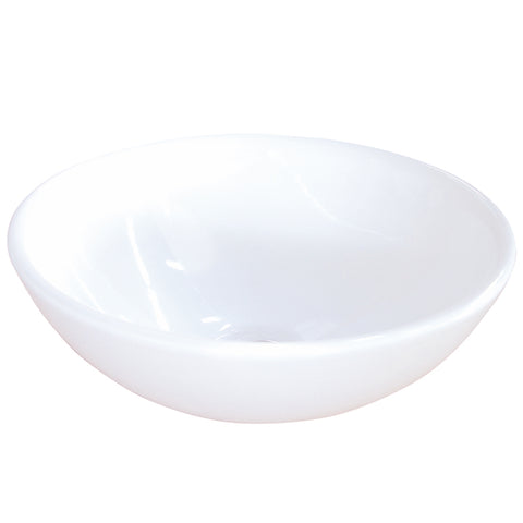 Fauceture EV4030 Serene Vessel Sink, White - White