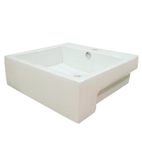 Fauceture EV4034 Concord Vessel Sink, White - White