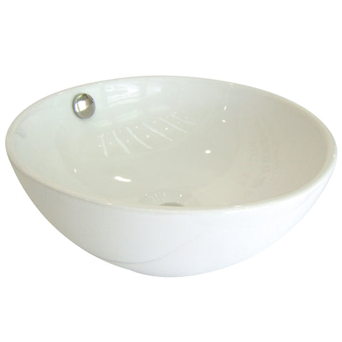Fauceture EV7048 Le Country Vessel Sink, White - White